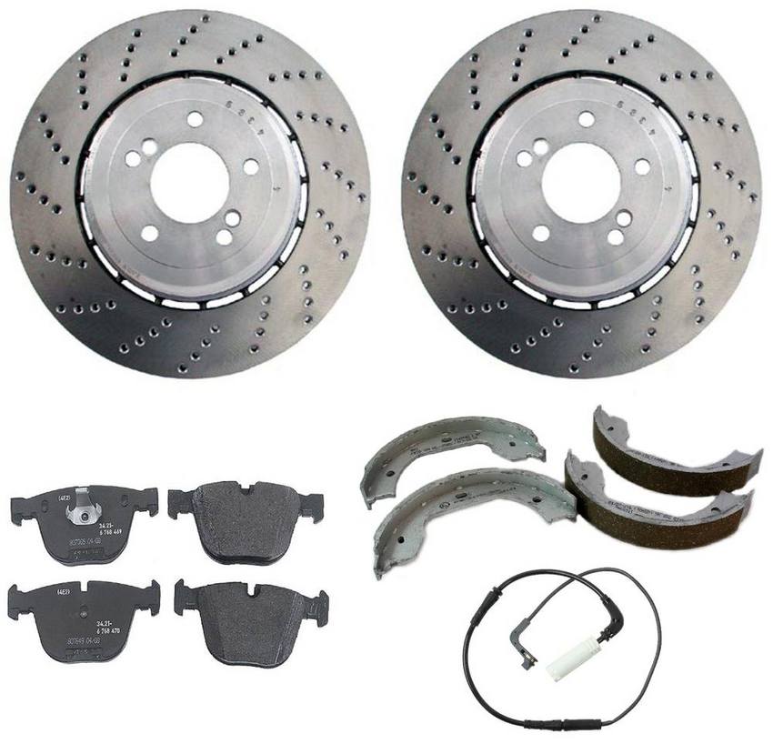 BMW Brake Kit - Pads and Rotors Rear (370mm)